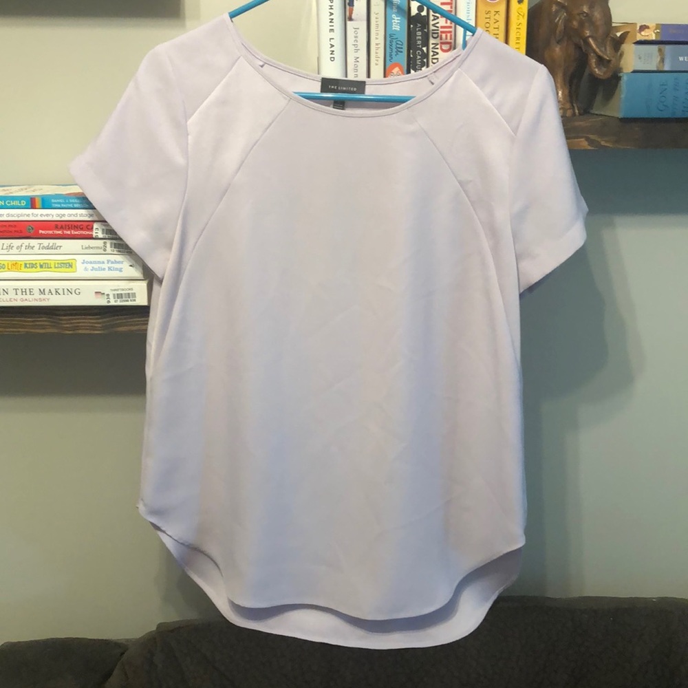 The Limited Lilac Blouse